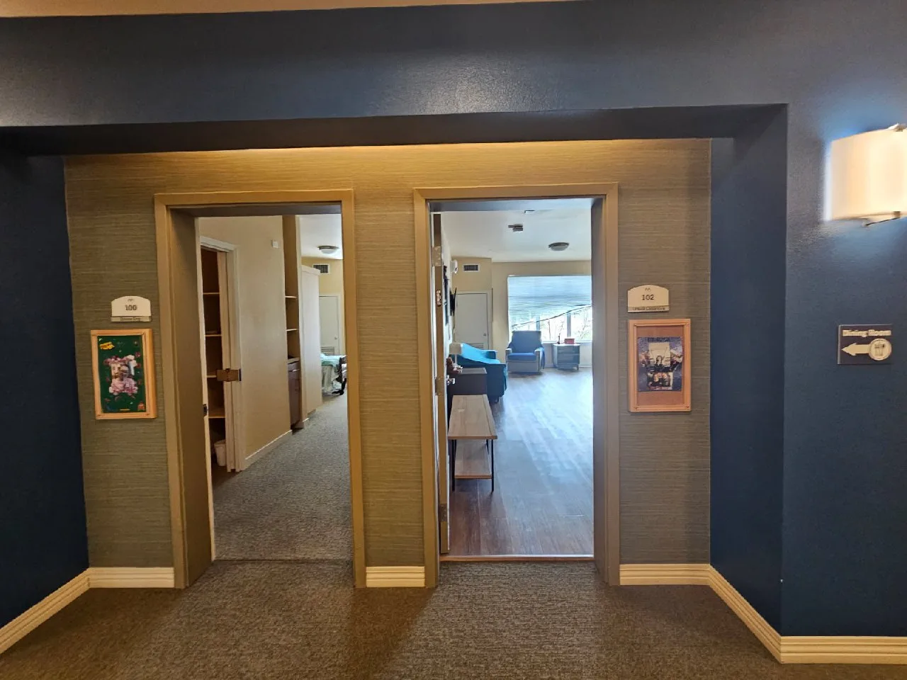 Wallpaper installation project in Palmdale, CA
